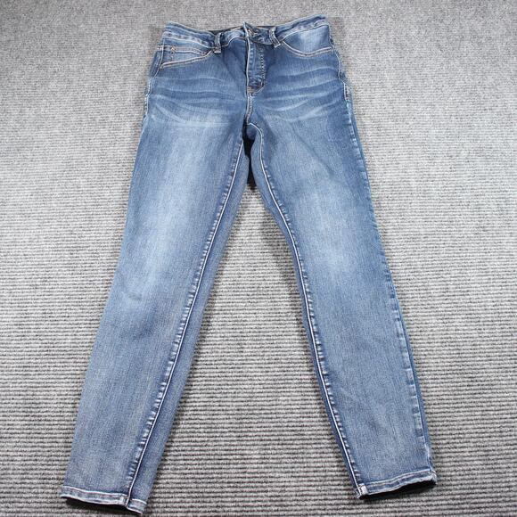 Maurices EverFlex High‑Rise Skinny Jeans Medium Wash Women’s Size 8 Reg - Picture 2 of 10